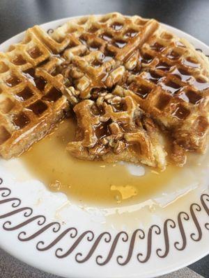 Pecan waffle