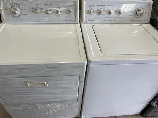 Set of kenmore washer and dryer