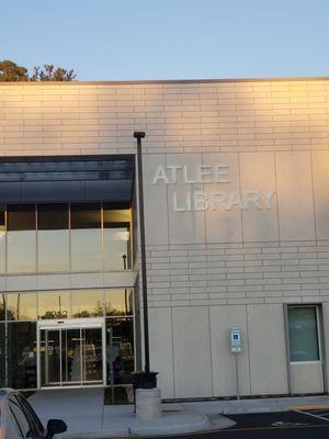 New location of Atlee branch library