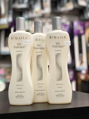 BioSilk Therapy Shampoo is botanical extracts and herbs gently cleanses hair and removes build up while leaving hair healthy and manageable