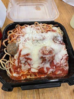 Spaghetti and Meatballs