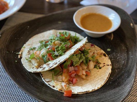 Happy Hour Shrimp Tacos