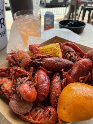 $20 1st annual AYCE crawfish today. Mask def optional.