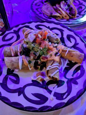 Taquitos dorados happy hour $5