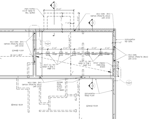 Foundation plan