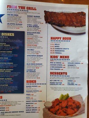 Check out happy hour prices