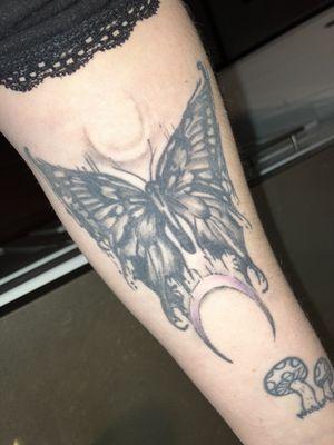 daughters beautiful butterfly for her nana