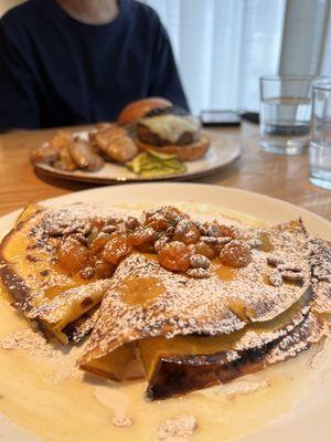 Pumpkin Crepes