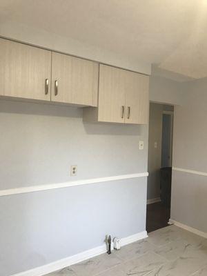 Kitchen remodel at a rental property