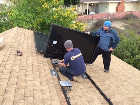 Installing Roof Top Solar