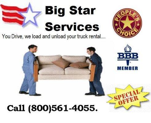 Mover moving Boynton Beach moving Movers EZ-MOVING Special $199+fuel for 2hrs+1hr Travel, call Big Star Moving at 561-615-9889 ,