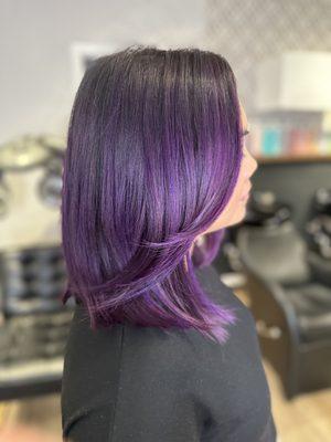 Ahhh - back to purple