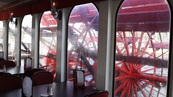 Interior View of Paddlewheel