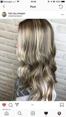 Hair by Meagan at A Gentry Salon