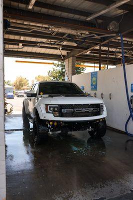 Ford F150 after hand wash