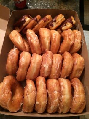 Morning doughnuts!!!!!!  They are pure heaven.  My husbands family is from dexter and when we come visit it's the best treat.