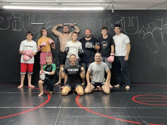 Great boxing class!