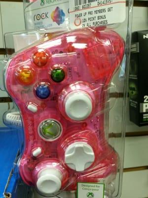 They got a pink controller man I got to cum back for this