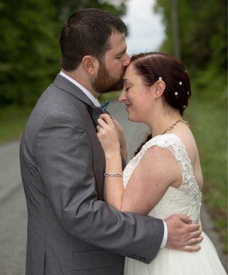 My hair looked amazing at the wedding. Thanks Camille!