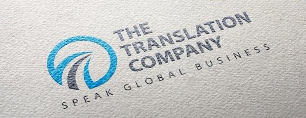 The Translation Company Logo on Paper