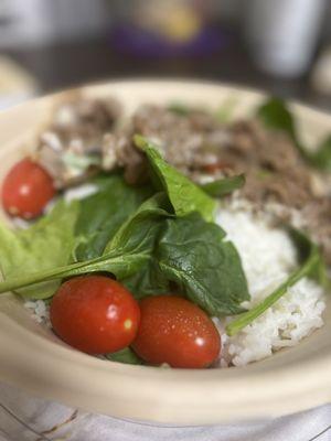 Philly Cheese Steak RICE BOWL