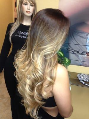 Ombre done by Lupita