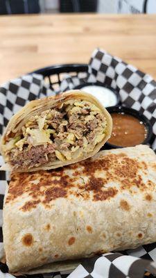 Machaca Burrito