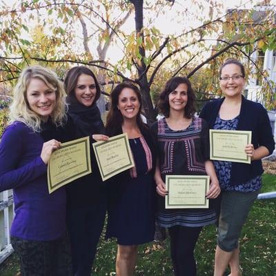 Reiki 1 Certification graduates in Calgary, Canada.