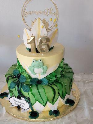 Sweet 16 Princess and Frog themr