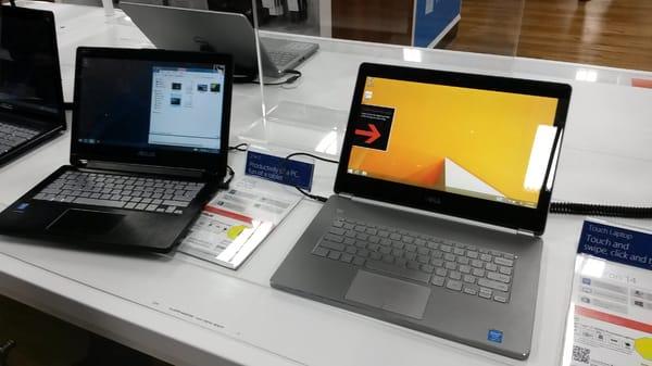 Comparing the Dell Inspiron 14 with the Asus 13"