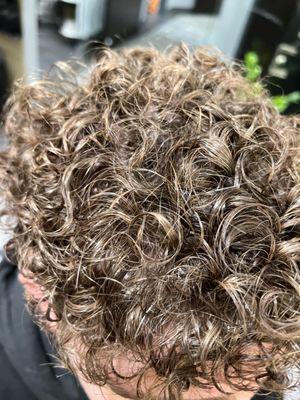 Man perm partial