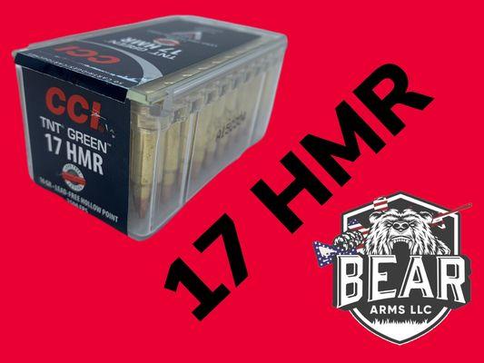 17 HMR ammo in stock