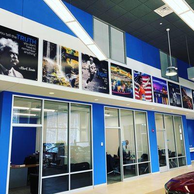 Williams Honda community wall