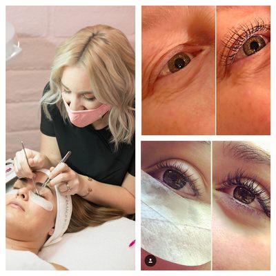 Eyelash Extension specialist Sara