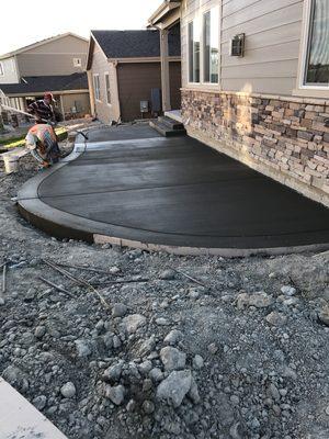 Concrete install