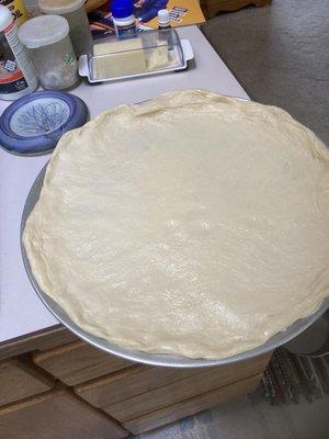 Winco Pizza Dough.