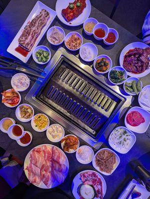 KBBQ spread