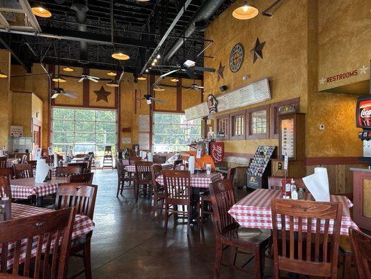 Main indoor seating area.