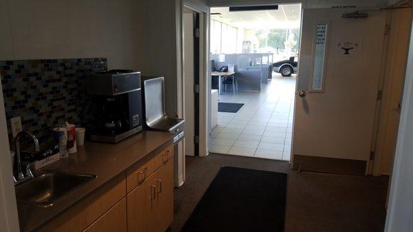 Schafer Chevrolet Hospitality Kitchenette