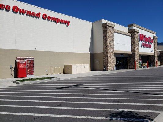 Red box at Winco