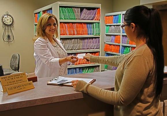 Receptionist Area