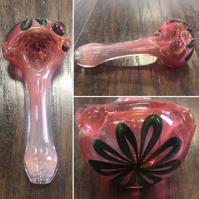 Pretty Gold Fumed Pipes