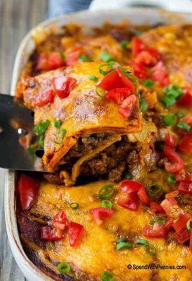 Dinner Menu-Enchilada-$15