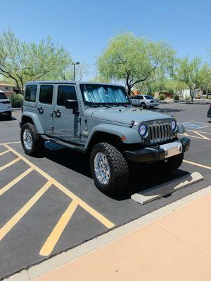 My Jeep cleaned by Bell Auto Spa