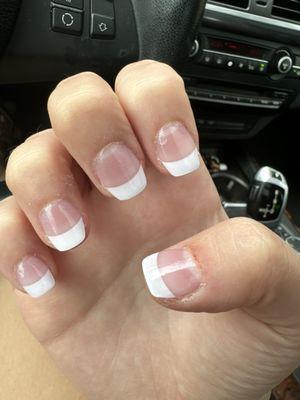 The nails I got