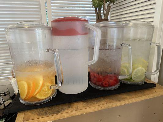 Free infused waters