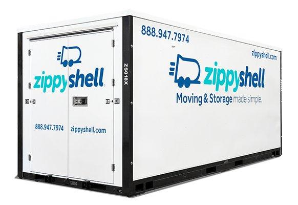 One of Zippy Shell's portable storage container options.