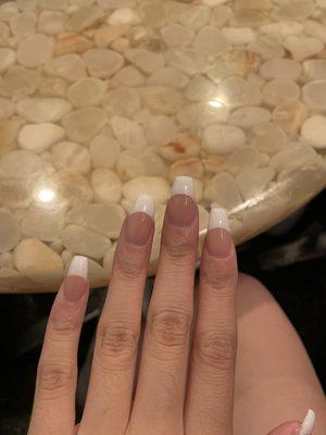 White French tips