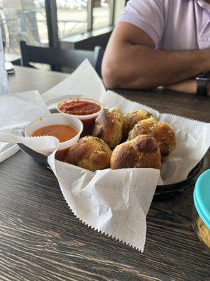 Garlic knots. So good!