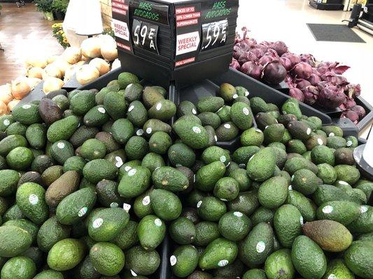 Hass Avocados 59¢/ea